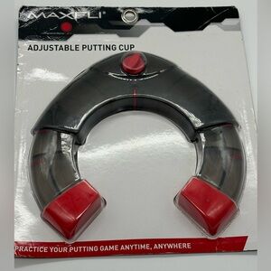 Maxfli Adjustable Putting Cup NWOT Practice Your Putting Game Anytime-Anywhere